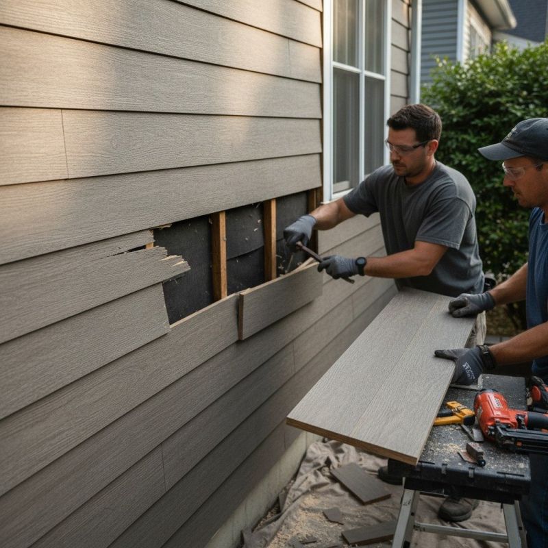 Contact About Siding Panel Repair